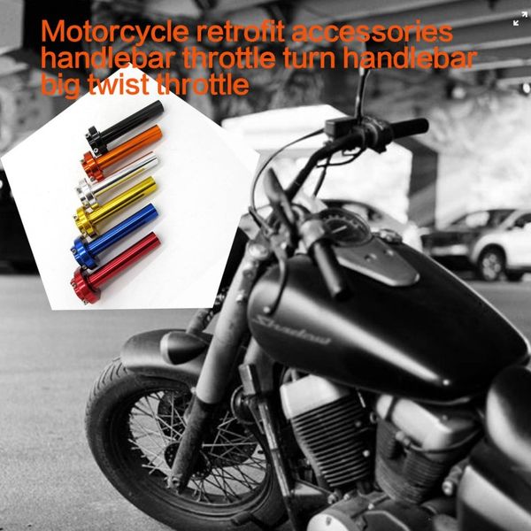 

motorcycle accessories handle throttle button torsion throttle cnc handle