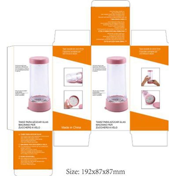 

handheld plastic flour sifter sieve filter baking icing sugar strainer brand new and 2020 new arrival