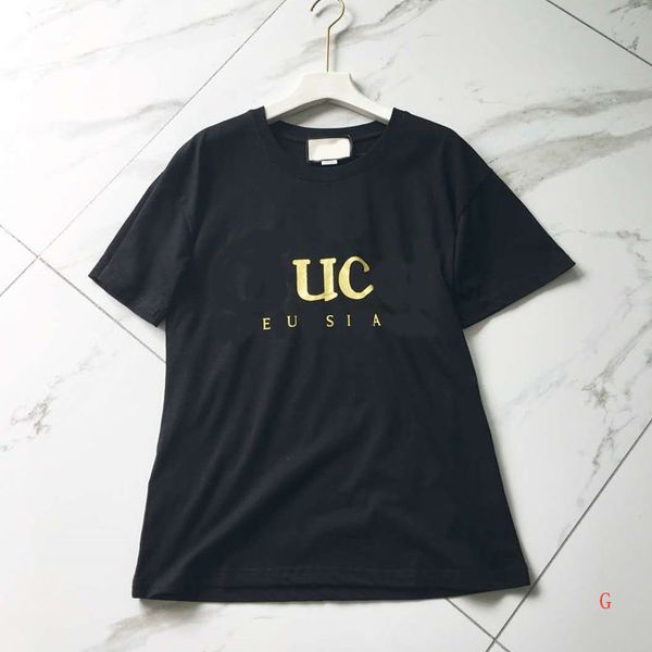 

2020 women designer t shirts brand tees pattens color letters printed short sleeves pattern style luxury girl t shirts1 lr200401, White