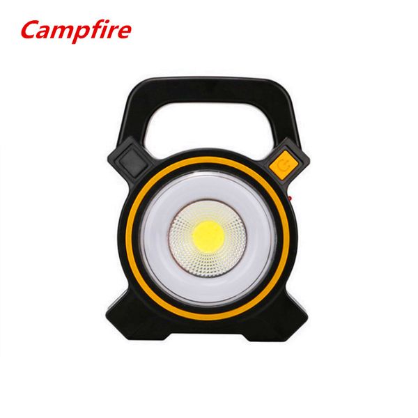 Solar COB camping USB horse lamp IP65 ricerca luce di manutenzione luce da campo luce di inondazione piccola lampada a sospensione lampada portatile