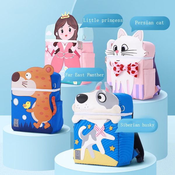 

mummy bag boy blue schoolbag girl pink backpack lovely cute cartoon handbag 2020 new fashion student high capacity