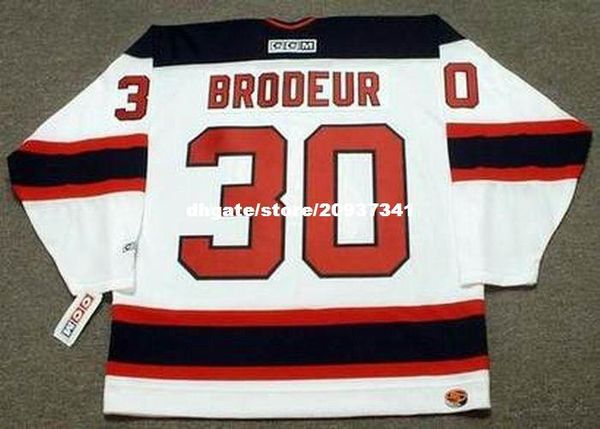 

wholesale mens martin brodeur new jersey devils 2003 ccm home retro hockey jersey, Black;red