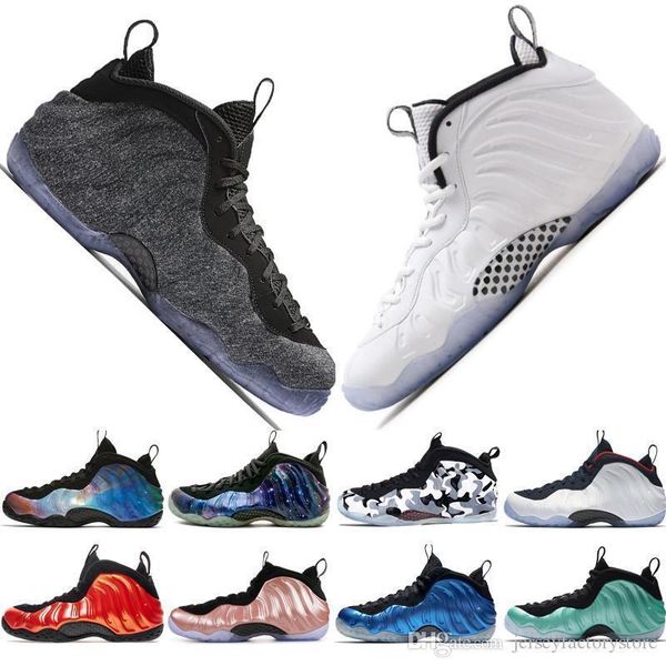 

alternate galaxy 1.0 2.0 olympic penny hardaway liquid gold metallic mens basketball shoes foams one men sports sneakers designer size 7-13