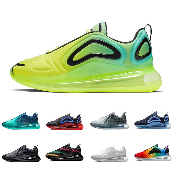 

volt 720 metallic platinum mens running shoes 720s sea forest triple black university flash be true men women designer sports sneakers