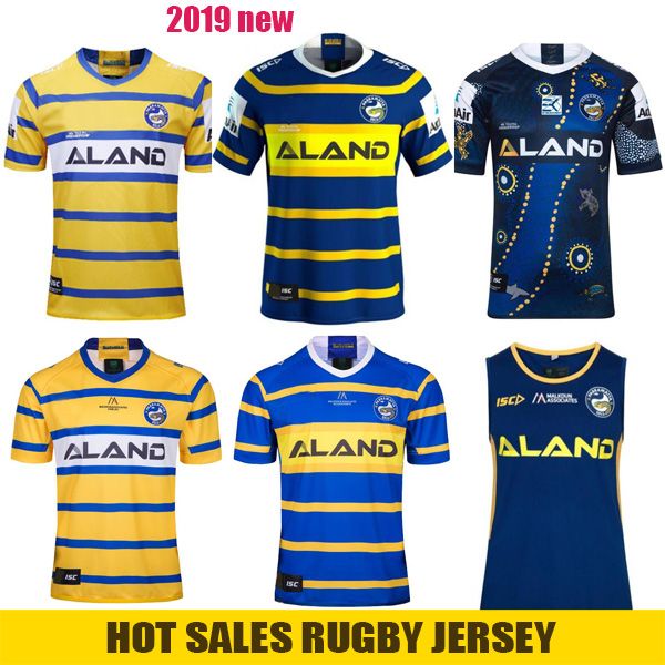 

2019 2020 parramatta eels home away rugby jersey parramatta eels 2019 men's indigenous jersey shirt australia nrl telstra premiership, Black;gray