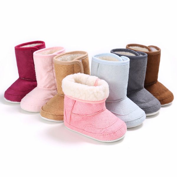 

winter baby shoes warm baby boys girls shoes soft plush booties infant anti slip snow boots for kids