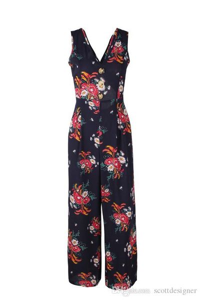 

мода v necck веѬнђ вдалблива поа женкие комбинезон new designer flora пеаи кѬак, Black;white