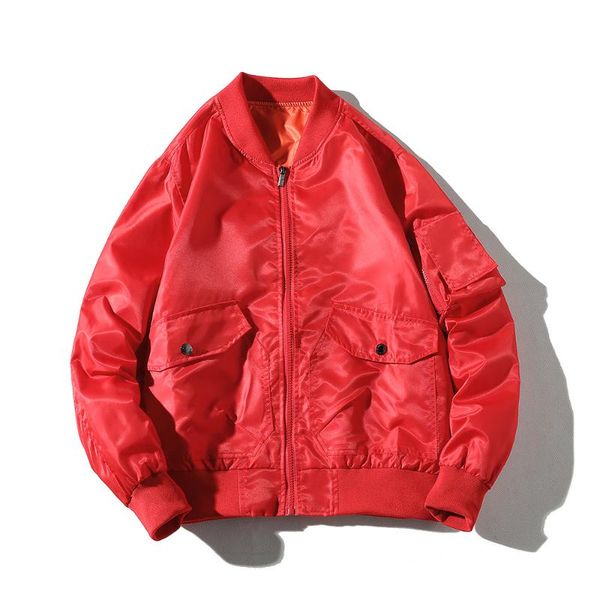 

high street bomber jackets men embroidery zipper jaket streetwear hip hop clothes pilot coat outwear, Black;brown