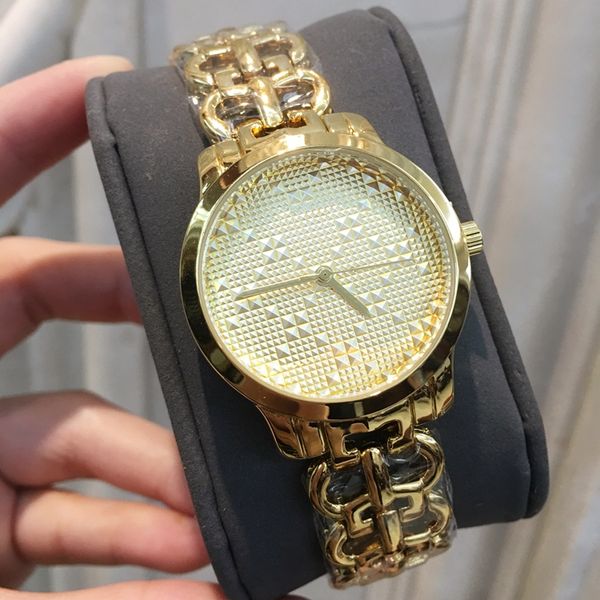 

dropshipping rose gold famous women watch stainless steel luxury lady wristwwatch quartz clock wholesale price new model, Slivery;brown