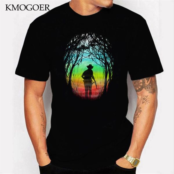 

the hunt new arrival funny t-shirt summer mens/boy hipster o-neck short sleeve tee shirt, White;black