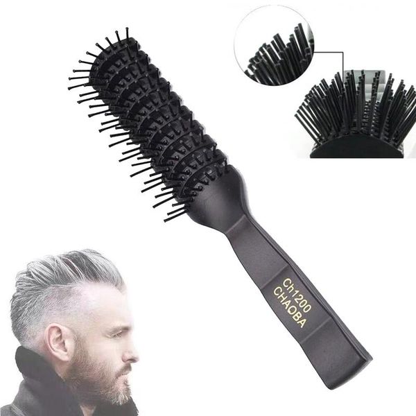 New Portable Men Anti Static Hair Comb Brush Professional Hair
