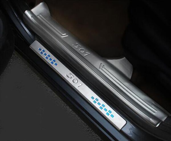 

13-17 for peugeot 301 threshold welcome pedal interior decoration refitted peugeot mark 301 special purpose