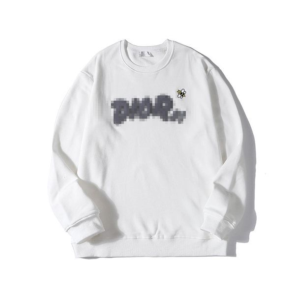 

luxury designer brand mens sweatshirts sweater d letter embroid bee long sleeves hoodie pullover street sport casual fashion hiphop b101038l, Black