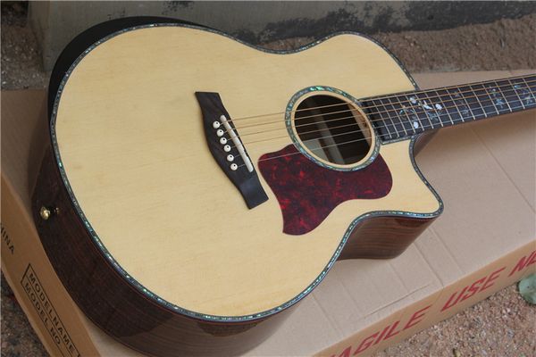 

916 mi ing angle 41 inch veneer guitar body angle guard de ign ebony fingerboard