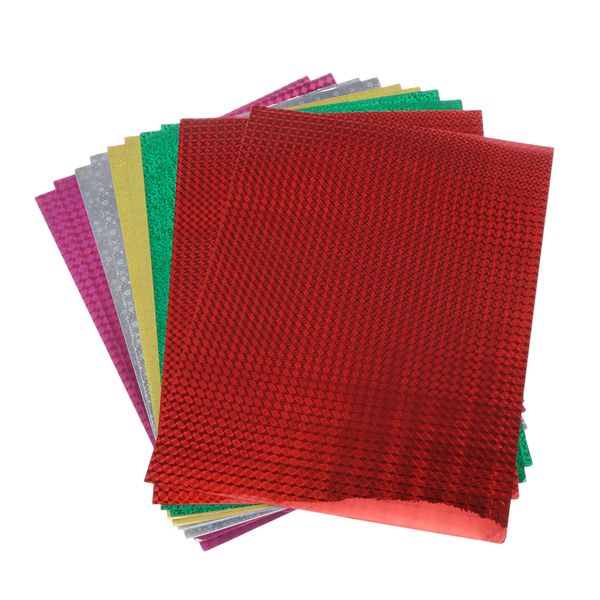 

10x adhesive paper diy paper colorful christmas house embellishment 296x210mm