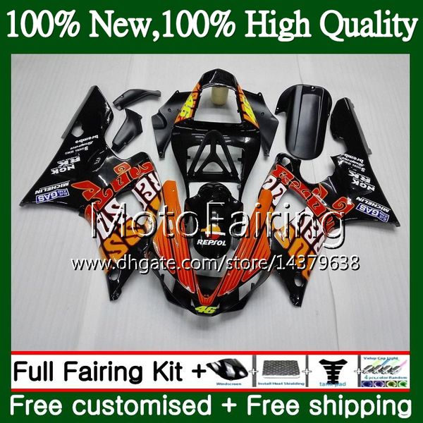 

body for yamaha repsol red yzf 1000 yzf r 1 yzf-1000 yzfr1 00 01 frame 95mf17 yzf r1 00 01 yzf1000 yzf-r1 2000 2001 fairing bodywork kit