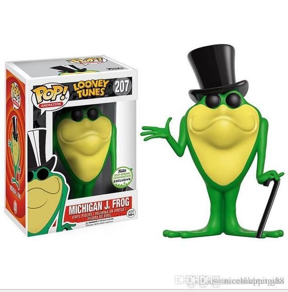 

wholesale funko pop animation: looney tunes michigan j. frog 2017 spring convention toy singing frog hand model 5ps a lots