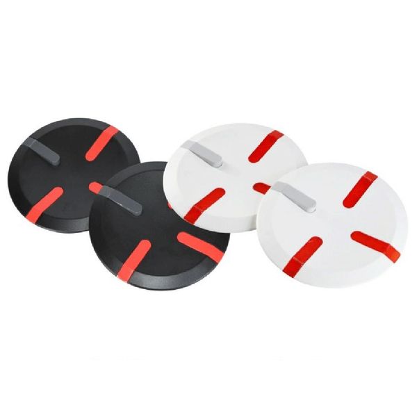 

2pcs stying easy install electric scooter part decorative wheel hub cover abs cap fashion wear resistant for ninebot
