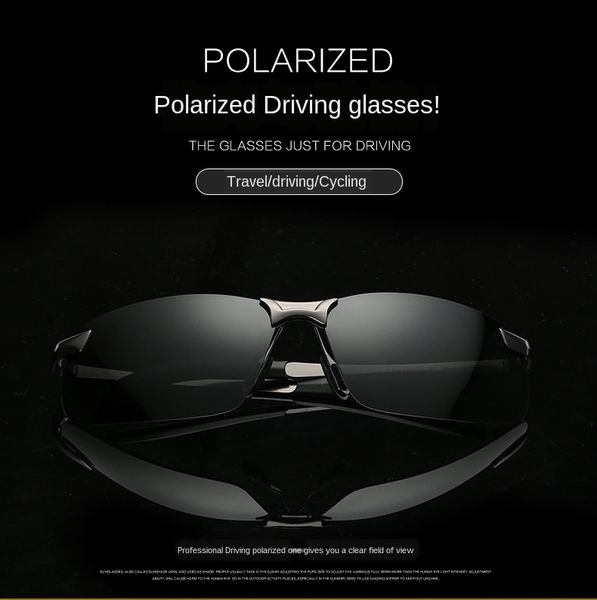 

nrxmg sun sunglasses male driver driving glasses day and night dual-purpose polarized color-changing fishing night vision driving men's, White;black
