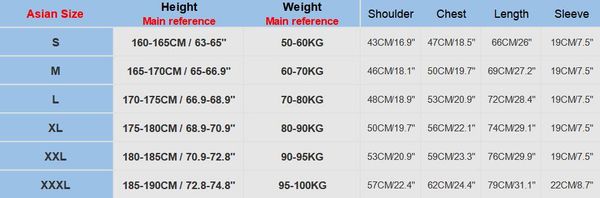 S13 Size Chart