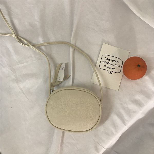 

2020 new shoulder bag women's casual fashion korean version of lychee small round bag ladies diagonal