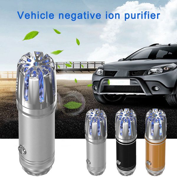 

new mini auto car fresh air ionic purifier oxygen bar ozone ionizer cleaner