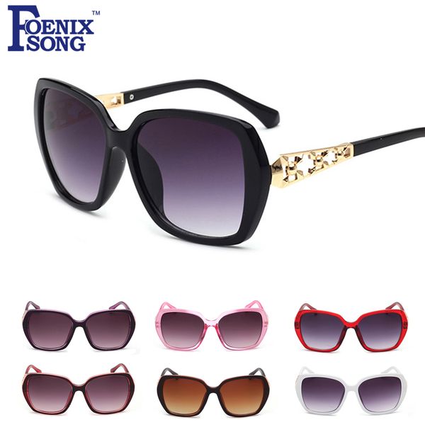 

foenixsong 2019 fashion women sun glasses butterfly new brand retro vintage sunglasses lady eyewear gafas w/case, White;black