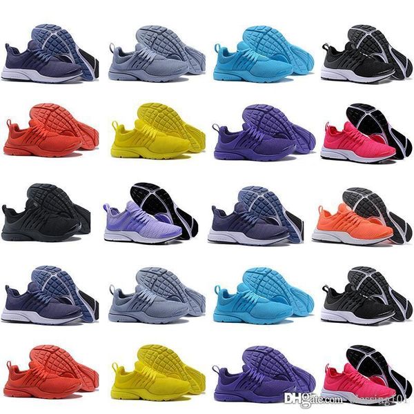 

2019 presto 5 running shoes 2018 men women br qs breathe black white yellow sports outdoor casual walking sneakers trainers36-46