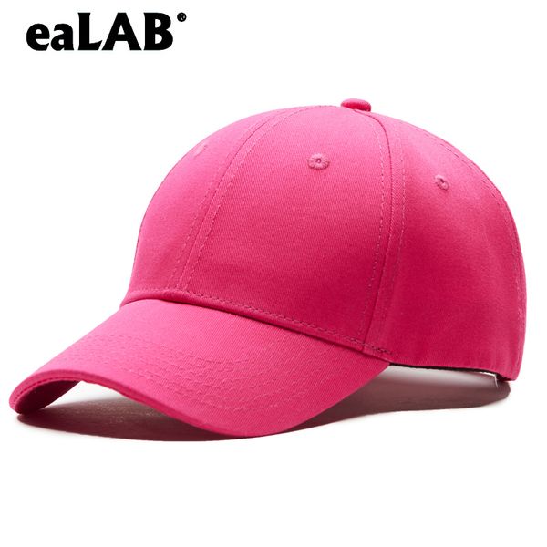 

2018 baseball cap women's solid color casual hat girl female bones cotton adjustable simplicity caps pure color hats, Blue;gray