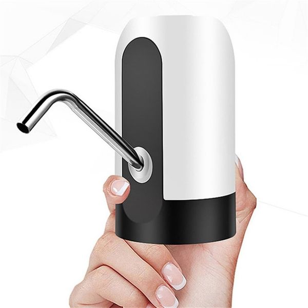 

portable electric water dispenser usb charge gallon drinking bottle switch smart wireless water pump treatment appliances