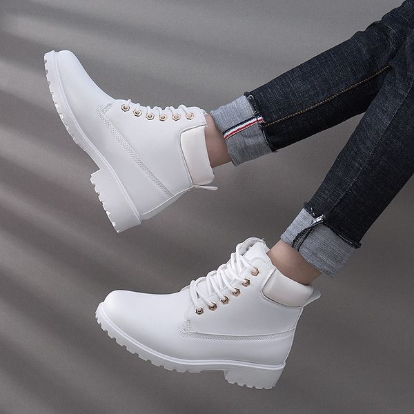 

boots female british wind 2019 autumn new digen straps fashion slim boots, Black