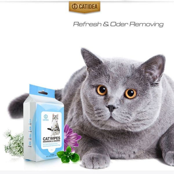 

pet hypoallergenic wipes for cats deodorizing grooming wipes for paws body eye stain remover pet cleaning towel
