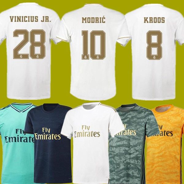

hazard футбол джерси 19/20 реал 2019 2020 реал трикотажные бензема серхио рамоса кроос 19 20 трикотажных изделий футбола майо реал, Black;yellow