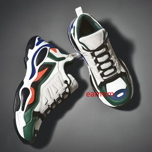 

new men running shoes mens pure white outdoor shoes beige green red mesh sports sneakers breathable outdoor shoes ing, Black