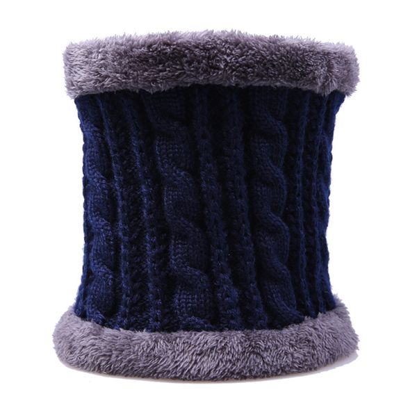 

winter hats for men women knitted plaid beanies skullies warm thick plus velvet cap men bonnet male hat scarf set collar