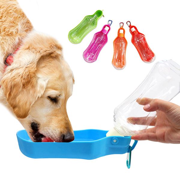 

pet squeeze water bottle foldable dog drinking water kettle pet water dispenser pet outdoor walking hiking travel drinking bottle