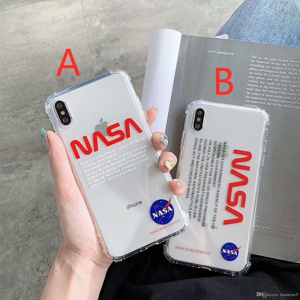 

NASA улица США Trend космонавт Space Soft от крышки кремния для iphone 11 про максимум 6 S 7 6S 7plus 8