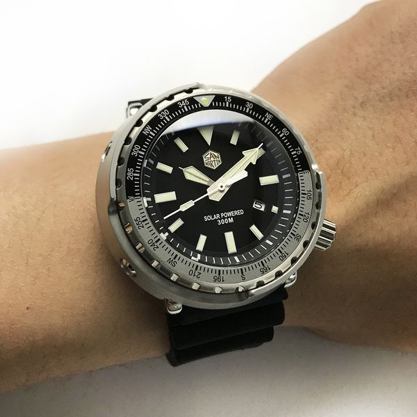 

Tuna bdc035 fa hion watch photodynamic energy quartz men watch tainle teel diving watch 300mwater re i tant olar wri twatch