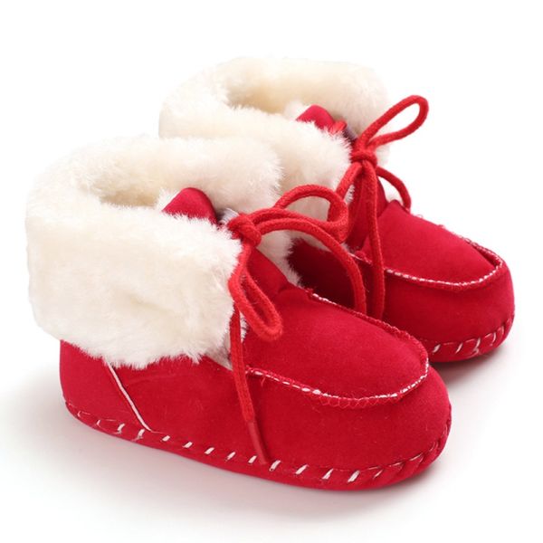 

winter toddler infant baby girls boys warm anti-slip casual sneakers toddler soft soled walking shoes new, Black;grey
