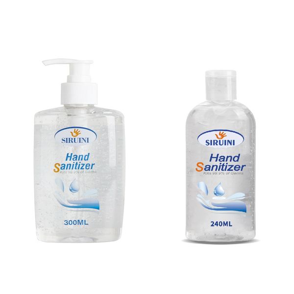 

siruini hand sanitizer with vitamin e 30ml 60ml 240ml 300ml wash for home office in stock