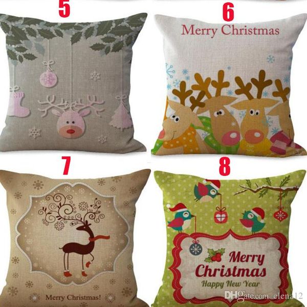 

beddom наволочка с рождеством серия хлопок белье бросьте наволочки рождества кровати подушки обложки елка наволочке dhl 240640