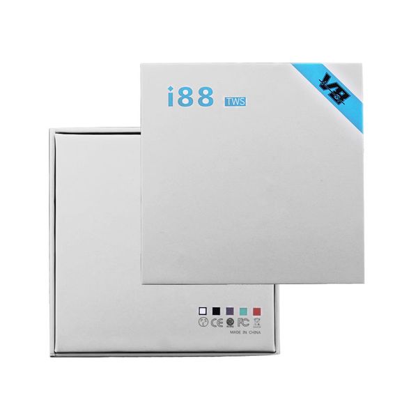 

Wireless Earbuds i88 TWS Touch Control Bluetooth 5.0 Headphone True Stereo Earphones Pop Up Windows Headset PK i9s i12 i20 i30 i60