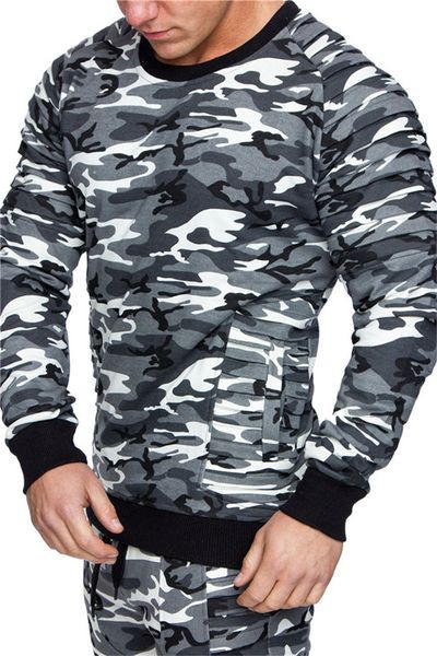 

fashion mens hoodies designer hoodies camouflage printed autumn casual long sleeved crew neck pullover males loose sweatshirts, Black