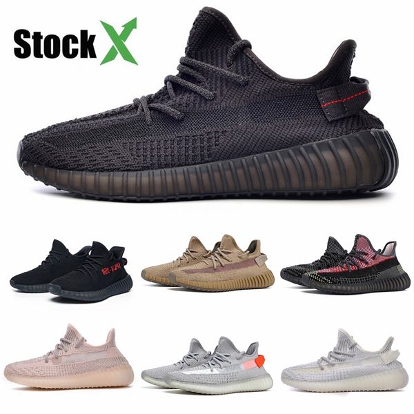 

2020 new v black kanye west running shoes breathable trainers designer sneakers sport shoe hiking jogging sock shoe #dss246