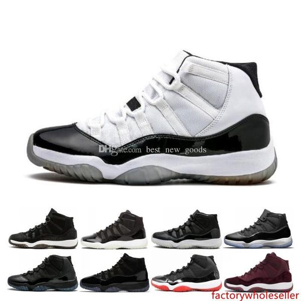 

2019 new 11 11s concord cap and gown men women basketball shoes gamma blue concord 23 45 platinum tint sports shoe sneaker