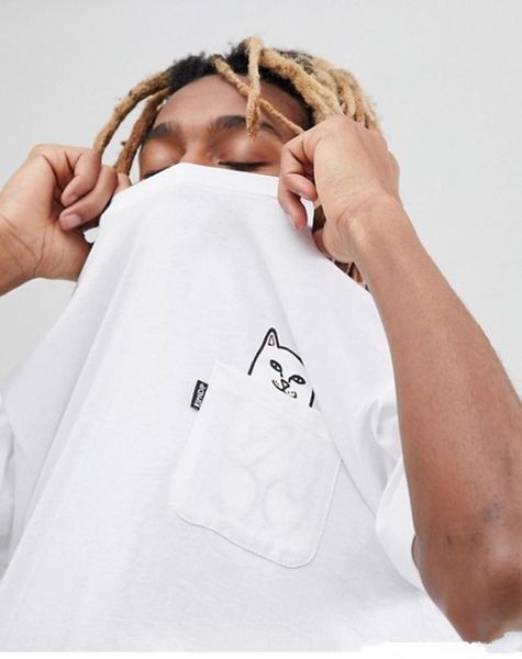 

fashion-t shirts white black grey short sleeve cotton tee streetwear men ybf0914, Gray;blue