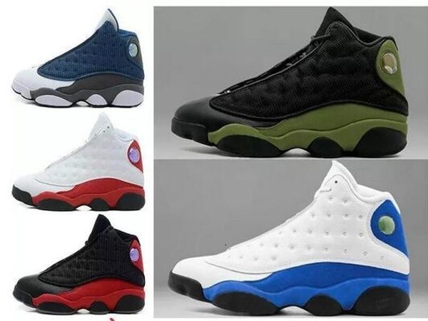 

mens 13 13s black cat hyper royal olive wheat gs bordeaux dmp chicago mens women basketball shoes 13s sports sneakers size 8-13