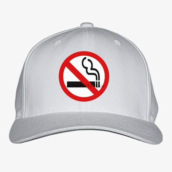 

hip hop baseball caps printed snapback no smoking baseball cap, Blue;gray