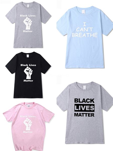 

я не могу дышать! моду brand new men women t shirt качества дизайнер лето streetwear mens высокого короткий рукав дизайнер 3d печать тройник, White;black
