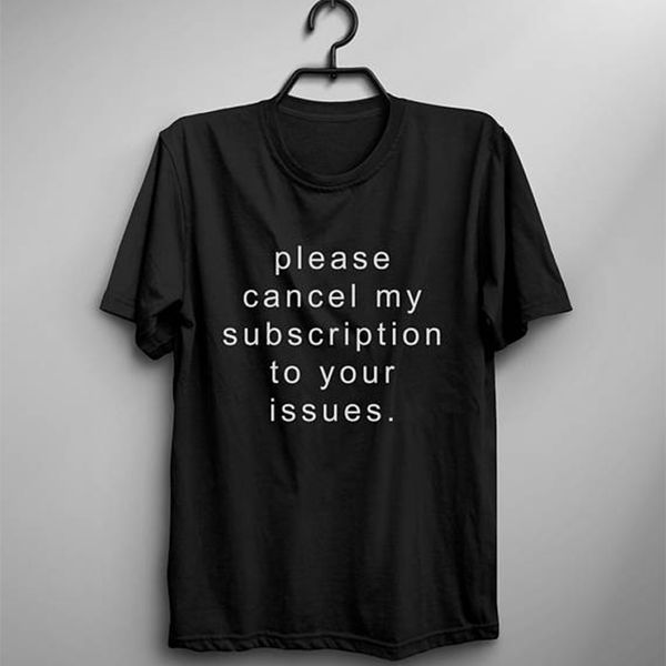 

men t shirt fashion 2019 tshirt good print t-shirt men casual basic cotton shirt plus size cancel my subscription xs-3xl, White;black